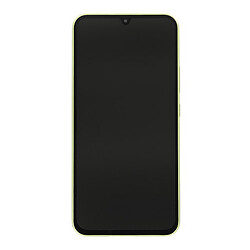 Дисплей (екран) Samsung A346 Galaxy A34 5G, Original (100%), З сенсорним склом, З рамкою, Жовтий