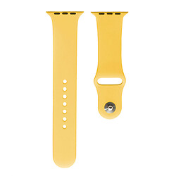 Ремінець Apple Watch 38 / Watch 40, Silicone WatchBand, Жовтий