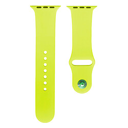 Ремешок Apple Watch 38 / Watch 40, Silicone WatchBand, Flash, Желтый