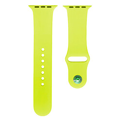 Ремінець Apple Watch 38 / Watch 40, Silicone WatchBand, Flash, Жовтий