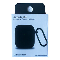 Чохол (накладка) Apple AirPods / AirPods 2, Silicone Classic Case, Сірий