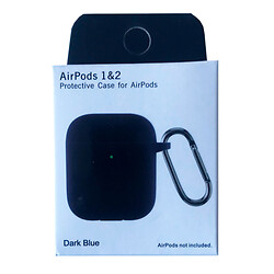 Чохол (накладка) Apple AirPods / AirPods 2, Silicone Classic Case, Синій