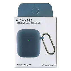 Чохол (накладка) Apple AirPods / AirPods 2, Silicone Classic Case, Лавандовий