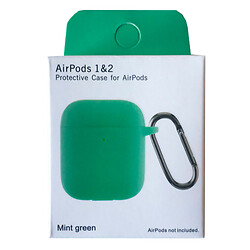 Чохол (накладка) Apple AirPods / AirPods 2, Silicone Classic Case, Зелений