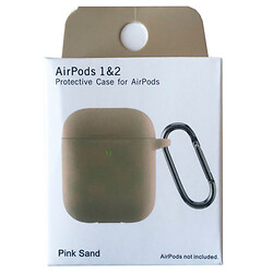 Чехол (накладка) Apple AirPods / AirPods 2, Silicone Classic Case, Розовый