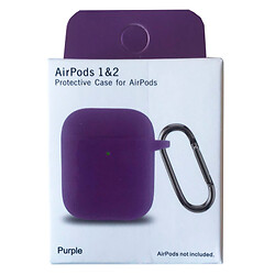 Чехол (накладка) Apple AirPods / AirPods 2, Silicone Classic Case, Фиолетовый