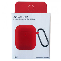 Чохол (накладка) Apple AirPods / AirPods 2, Silicone Classic Case, Червоний