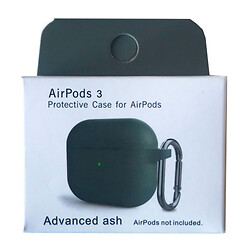 Чохол (накладка) Apple AirPods 3 / AirPods 4 mini, Silicone Classic Case, Сірий
