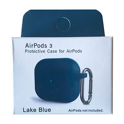 Чехол (накладка) Apple AirPods 3, Silicone Classic Case, Синий