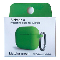 Чехол (накладка) Apple AirPods 3 / AirPods 4 mini, Silicone Classic Case, Зеленый