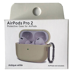 Чохол (накладка) Apple AirPods Pro 2, Silicone Classic Case, Білий