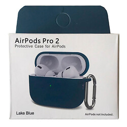 Чехол (накладка) Apple AirPods Pro 2, Silicone Classic Case, Синий