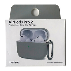 Чехол (накладка) Apple AirPods Pro 2, Silicone Classic Case, Серый