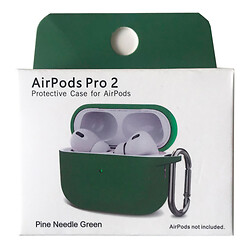 Чехол (накладка) Apple AirPods Pro 2, Silicone Classic Case, Зеленый