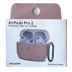 Чохол (накладка) Apple AirPods Pro 2, Silicone Classic Case, Рожевий