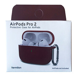 Чохол (накладка) Apple AirPods Pro 2, Silicone Classic Case, Червоний