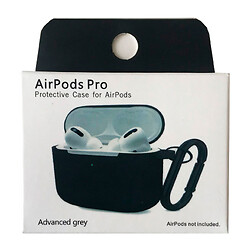 Чехол (накладка) Apple AirPods Pro, Silicone Classic Case, Серый
