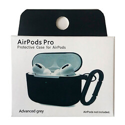 Чохол (накладка) Apple AirPods Pro, Silicone Classic Case, Сірий