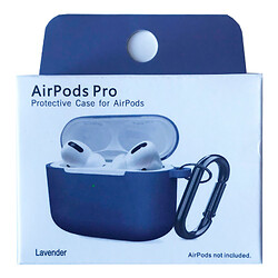 Чохол (накладка) Apple AirPods Pro, Silicone Classic Case, Лавандовий
