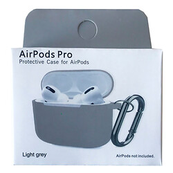 Чехол (накладка) Apple AirPods Pro, Silicone Classic Case, Серый
