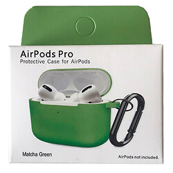 Чохол (накладка) Apple AirPods Pro, Silicone Classic Case, Зелений