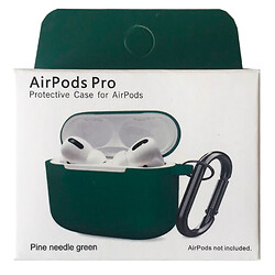 Чохол (накладка) Apple AirPods Pro, Silicone Classic Case, Зелений