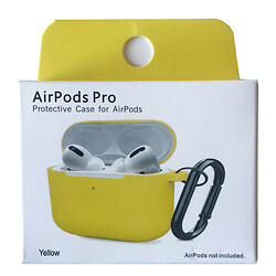 Чохол (накладка) Apple AirPods Pro, Silicone Classic Case, Жовтий