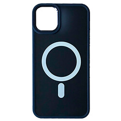 Чехол (накладка) Apple iPhone 14, Matte Guard, MagSafe, Dark Blue, Синий