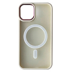 Чохол (накладка) Apple iPhone 14 Plus, Matte Guard, MagSafe, Білий