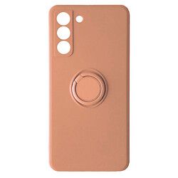 Чохол (накладка) Samsung G990 Galaxy S21 FE 5G, Ring Color, Рожевий