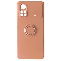Чехол (накладка) Xiaomi POCO X4 Pro 5G, Ring Color, Розовый