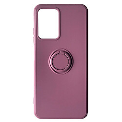 Чехол (накладка) Xiaomi Redmi 10 5G, Ring Color, Cherry Purple, Фиолетовый