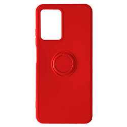 Чехол (накладка) Xiaomi Redmi 10 5G, Ring Color, Красный
