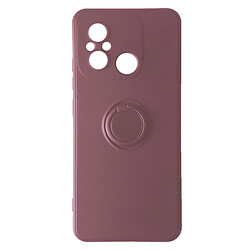 Чехол (накладка) Xiaomi Redmi 12C, Ring Color, Cherry Purple, Фиолетовый