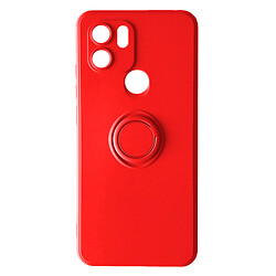 Чехол (накладка) Xiaomi Redmi Note 12 Pro 5G, Ring Color, Красный