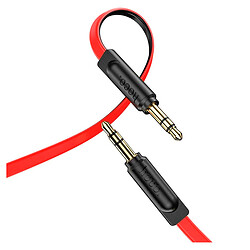 AUX кабель Hoco UPA16, 3,5 мм., 1.0 м., Червоний