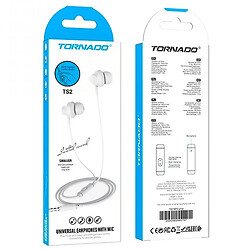 Навушники Tornado TS2, З мікрофоном, Чорний