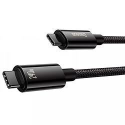 USB кабель Baseus CAWJ040101 Tungsten, Type-C, 2.0 м., Черный - № 3