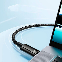 USB кабель Baseus CAWJ040101 Tungsten, Type-C, 2.0 м., Черный - № 5