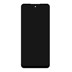 Дисплей (екран) Motorola G62, High quality, З сенсорним склом, Без рамки, Чорний