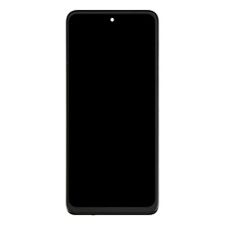 Дисплей (екран) Motorola XT2237 Moto G73, Original (PRC), З сенсорним склом, З рамкою, Чорний