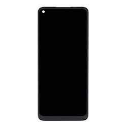 Дисплей (екран) OPPO A96, З рамкою, З сенсорним склом, IPS, Чорний