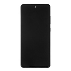 Дисплей (екран) Samsung A725 Galaxy A72, З сенсорним склом, З рамкою, TFT, Чорний