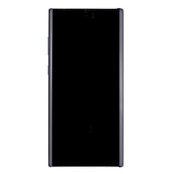 Дисплей (екран) Samsung N975 Galaxy Note 10 Plus, З сенсорним склом, З рамкою, OLED, Чорний