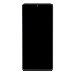 Дисплей (екран) Xiaomi Redmi Note 12 Pro 5G, З сенсорним склом, З рамкою, OLED, Чорний