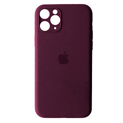 Чохол (накладка) Apple iPhone 11 Pro Max, Original Soft Case, Plum, Бордовий