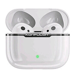 Bluetooth-гарнитура Konfulon BTS-26, Стерео, Белый