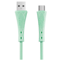 USB кабель Joko DL-28, Type-C, 1.0 м., Зеленый