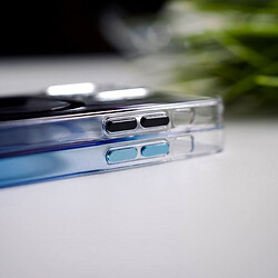 Чохол (накладка) Apple iPhone 14 Pro, Gradient Metal Frame, MagSafe, Синій - № 4