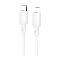 USB кабель Borofone BX93, Type-C, 1.0 м., Білий